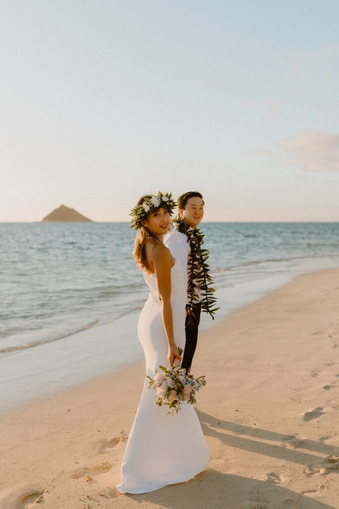 Lanikai Beach Elopement O'ahu Hawai'i
